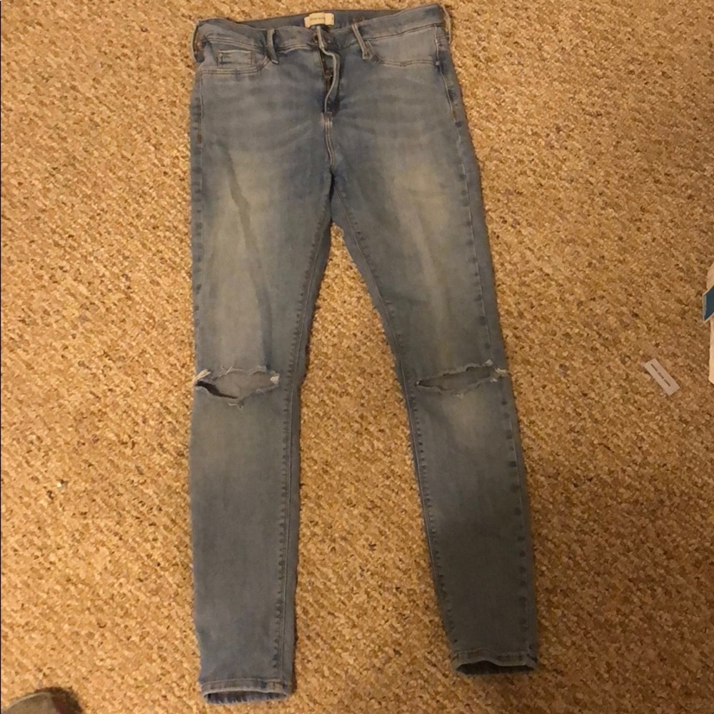 River island ripped jeans